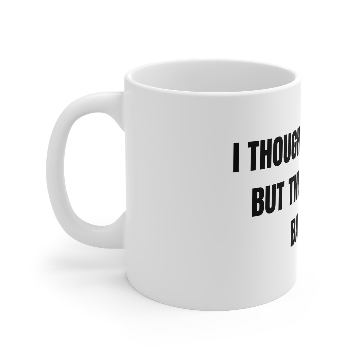 Taza "They Pull Me Back In..." - Colección Mafia & Drama