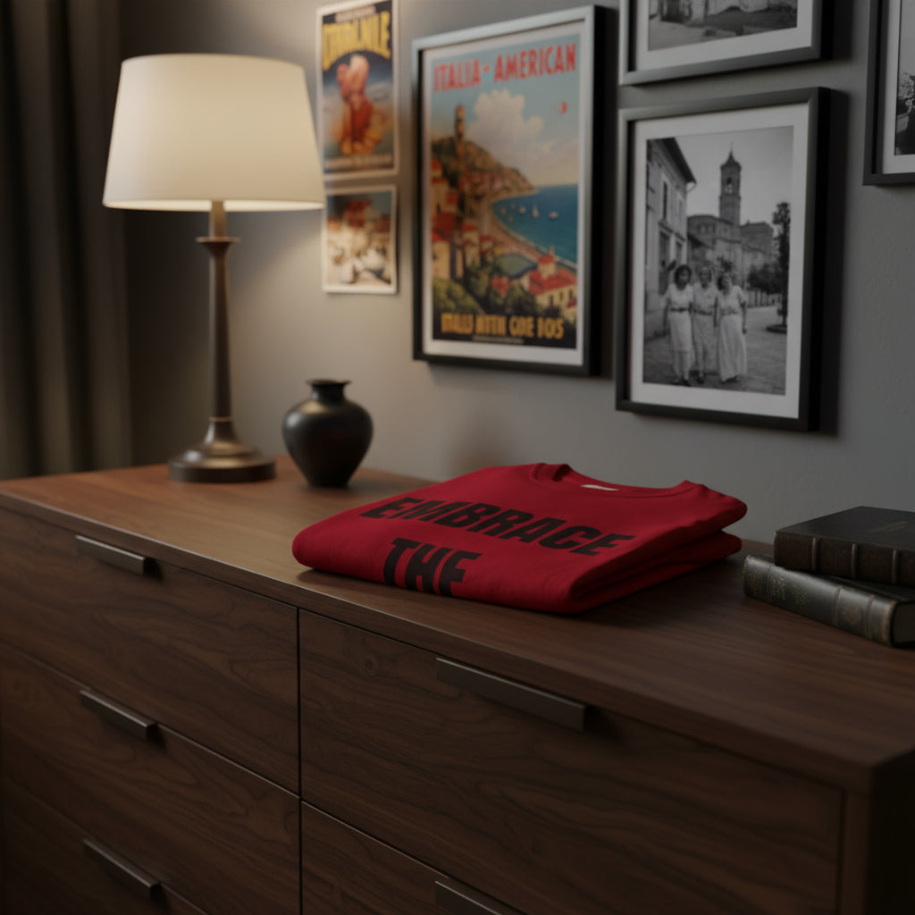 Camiseta “Embrace the Chaos” – Colección Mafia & Drama