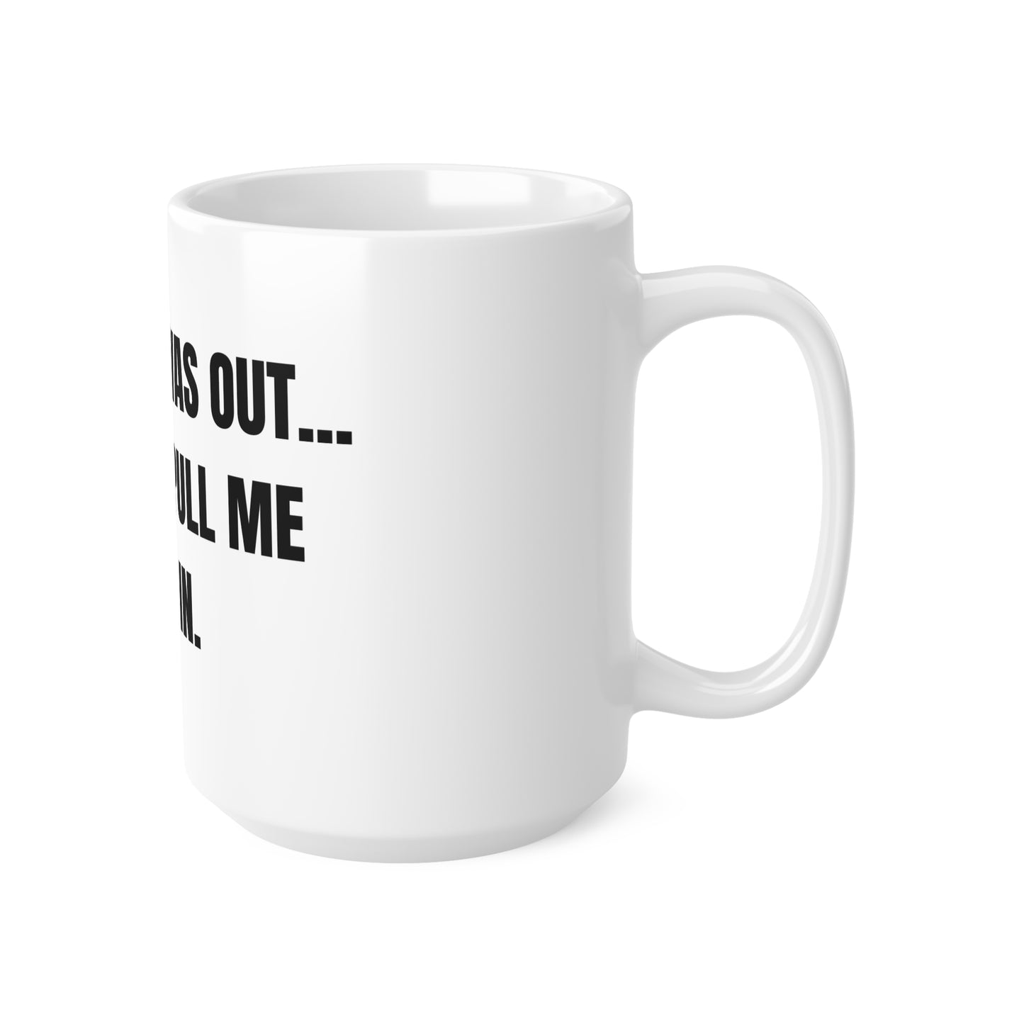 Taza "They Pull Me Back In..." - Colección Mafia & Drama