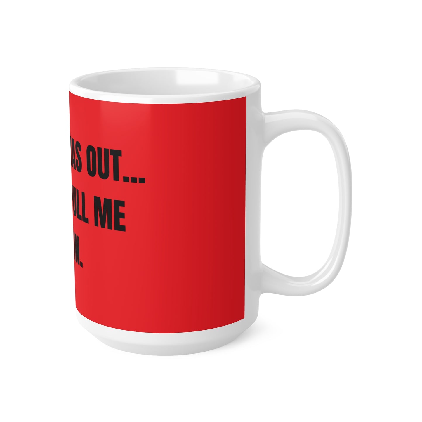 Taza "They Pull Me Back In..." - Colección Mafia & Drama