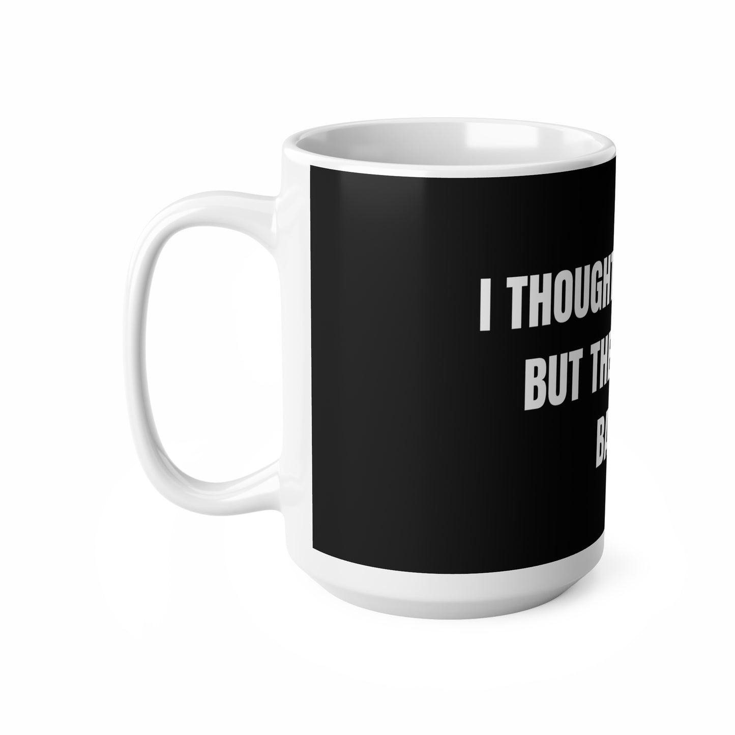 Taza "They Pull Me Back In..." - Colección Mafia & Drama