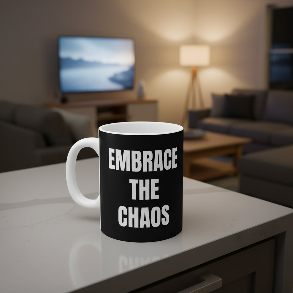 Taza "Embrace the chaos" - Colección Mafia & Drama