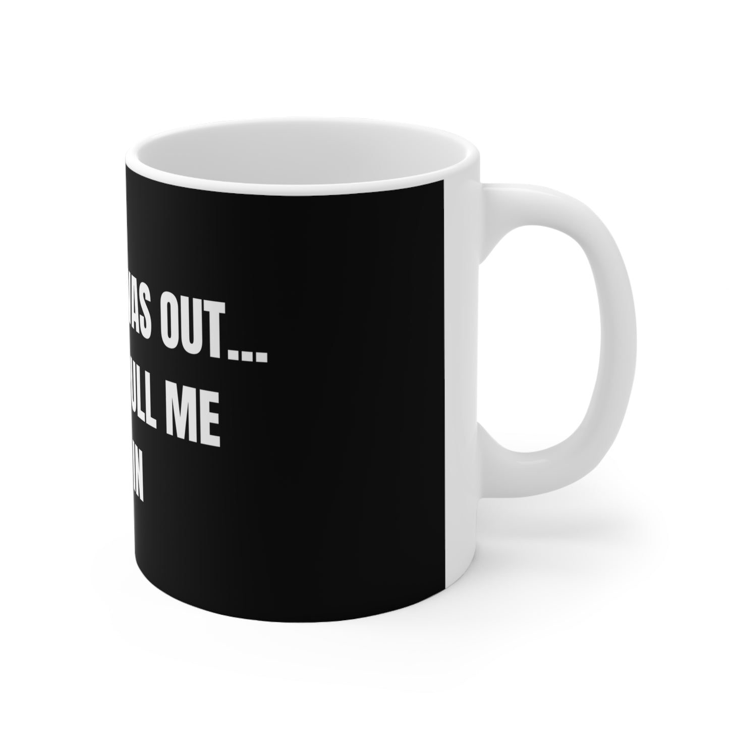 Taza "They Pull Me Back In..." - Colección Mafia & Drama