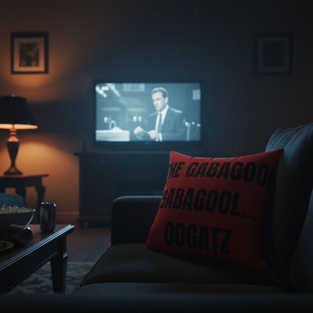 Cojín “The gabagool” – Colección Mafia & Drama