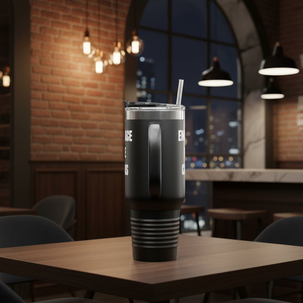 Termo “Embrace the Chaos” – Colección Mafia & Drama