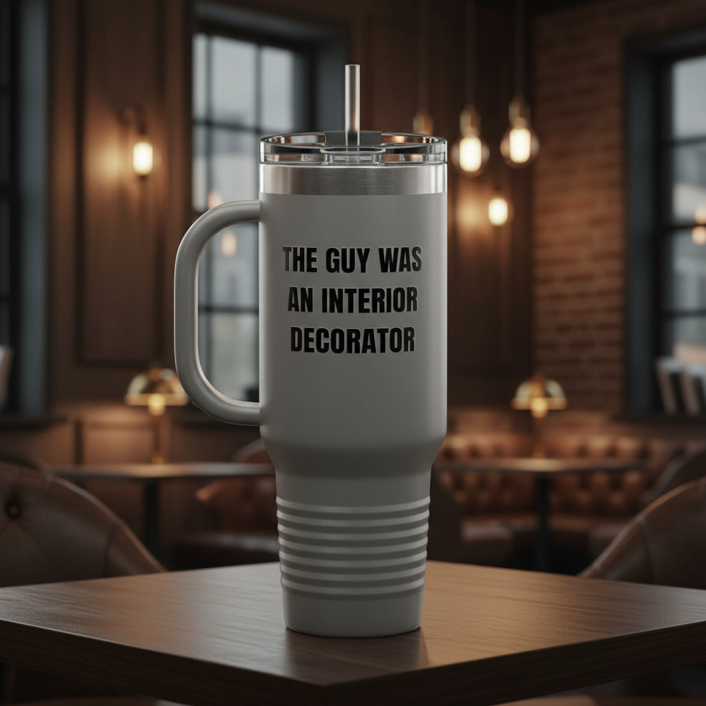 Termo “The Guy Was An Interior Decorator” – Colección Mafia & Drama