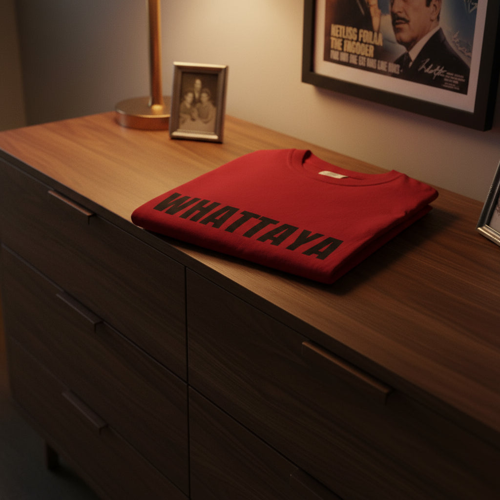 Camiseta “Whattaya Hear??...” – Colección Mafia & Drama