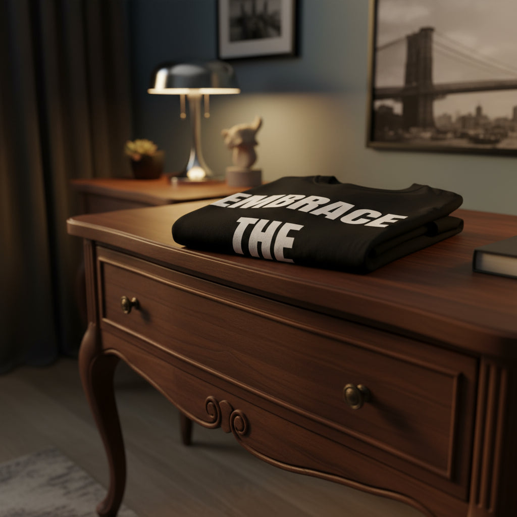 Camiseta “Embrace the Chaos” – Colección Mafia & Drama