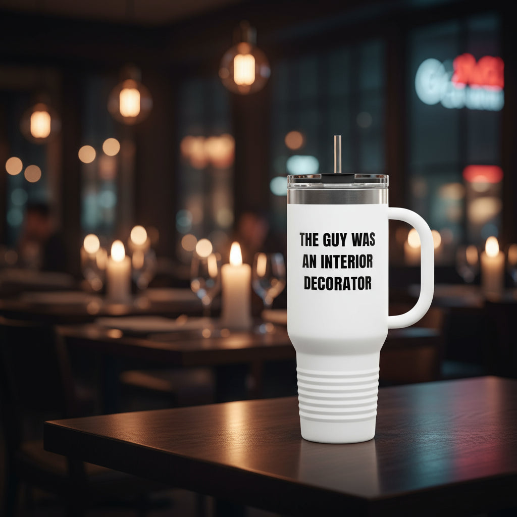 Termo “The Guy Was An Interior Decorator” – Colección Mafia & Drama