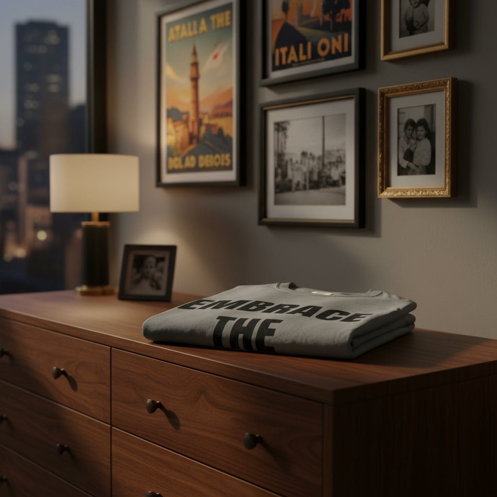 Camiseta “Embrace the Chaos” – Colección Mafia & Drama