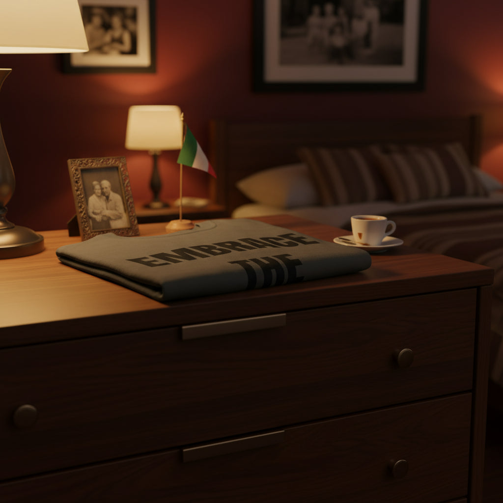 Camiseta “Embrace the Chaos” – Colección Mafia & Drama