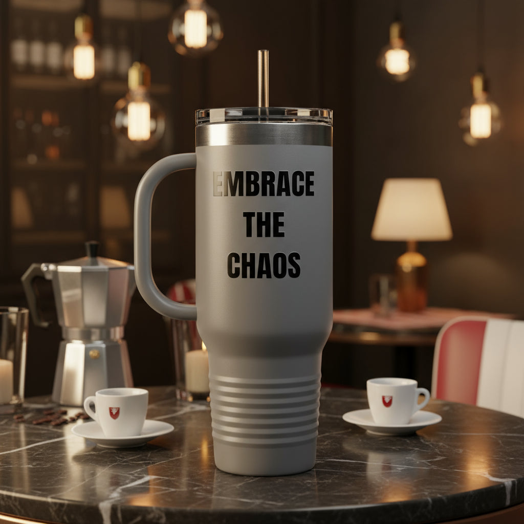 Termo “Embrace the Chaos” – Colección Mafia & Drama