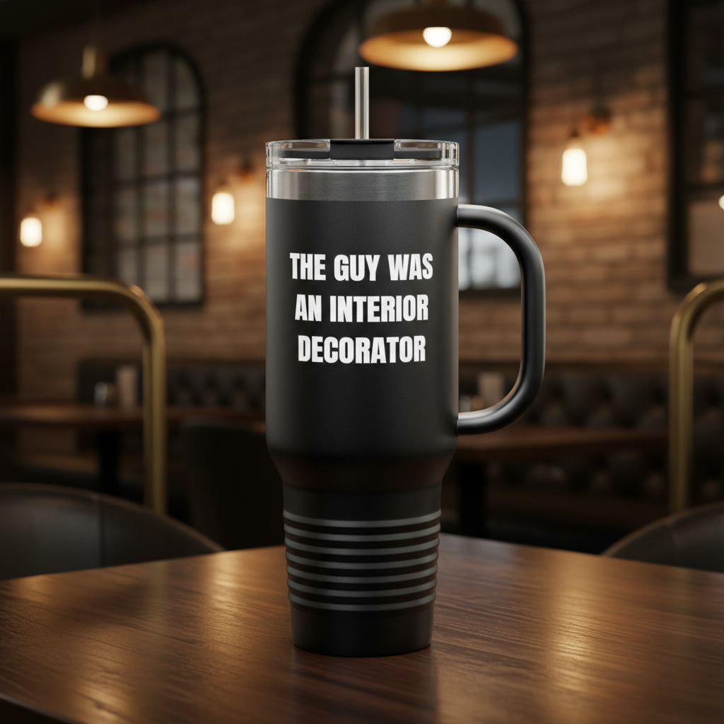 Termo “The Guy Was An Interior Decorator” – Colección Mafia & Drama