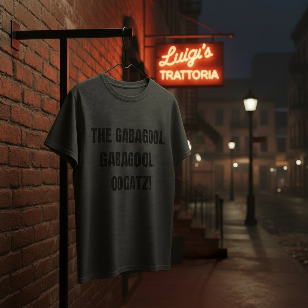 Camiseta “The Gabagool” – Colección Mafia & Drama