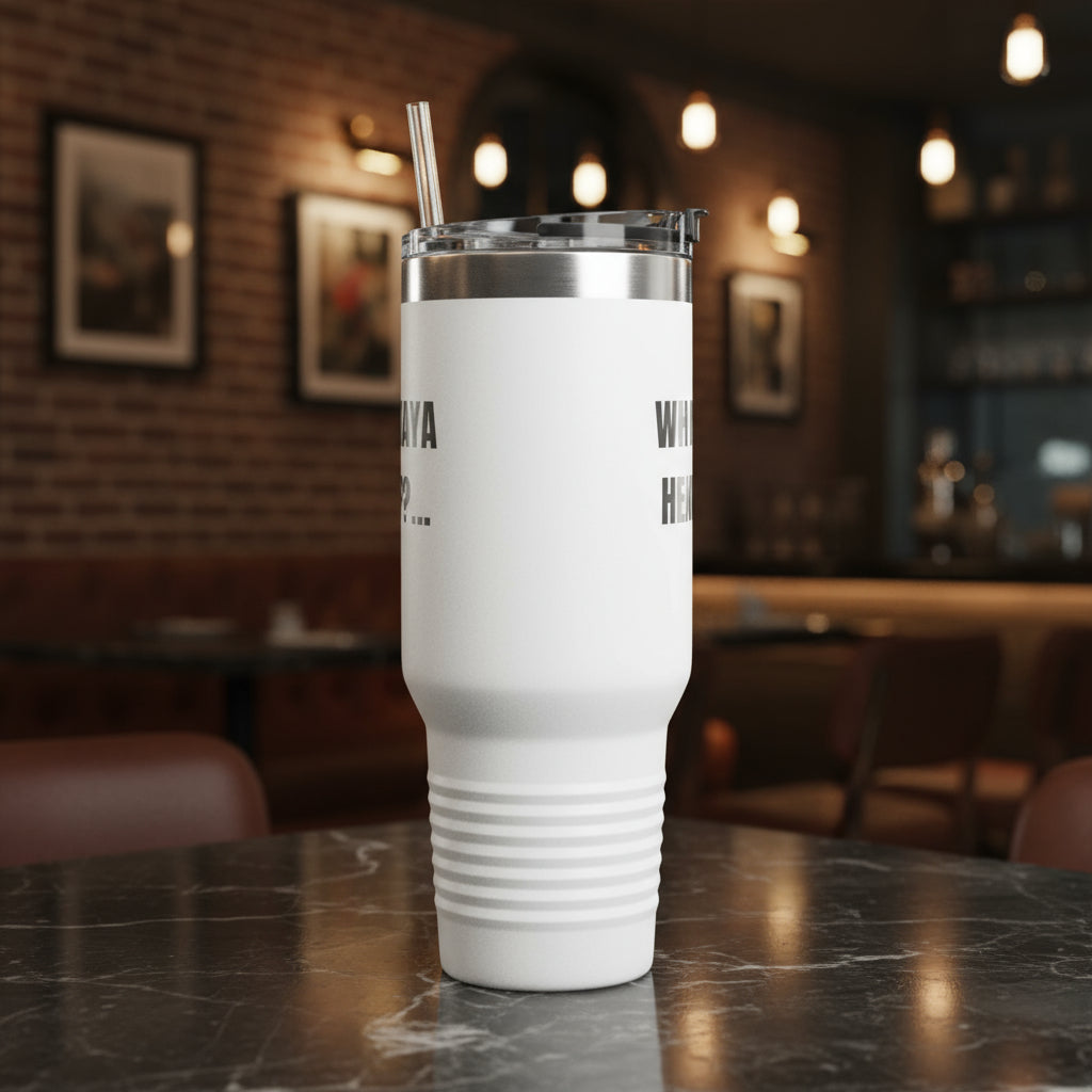 Termo “Whattaya Hear??...” – Colección Mafia & Drama