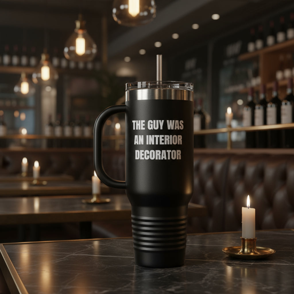 Termo “The Guy Was An Interior Decorator” – Colección Mafia & Drama