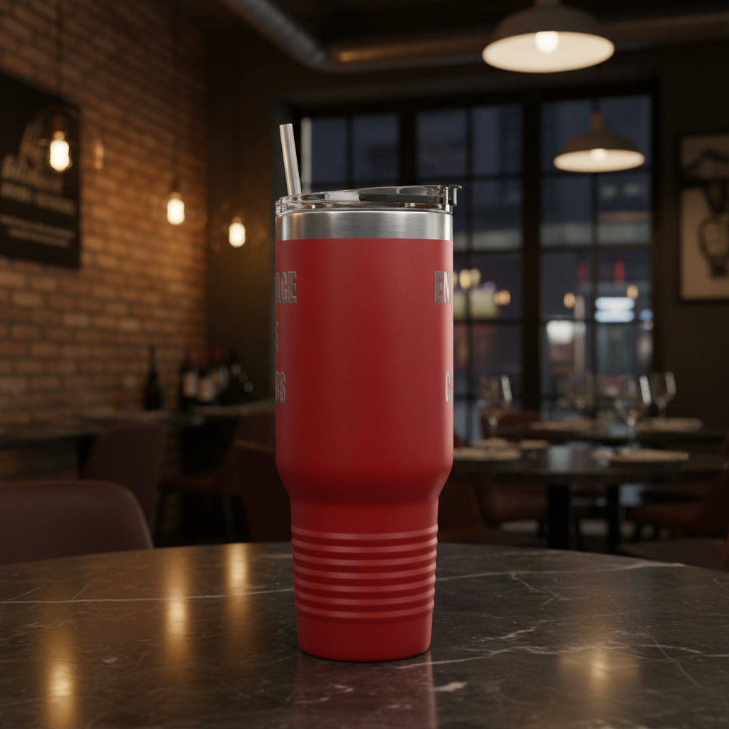 Termo “Embrace the Chaos” – Colección Mafia & Drama