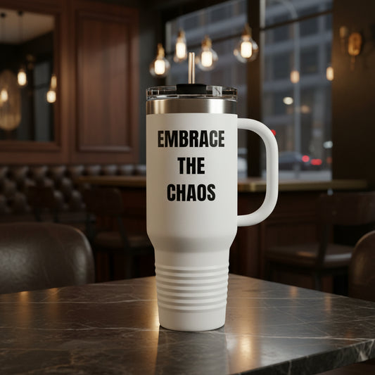 Termo “Embrace the Chaos” – Colección Mafia & Drama