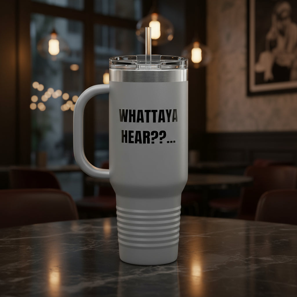 Termo “Whattaya Hear??...” – Colección Mafia & Drama