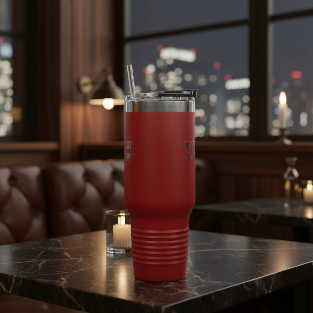 Termo “Never a Varsity Athlete, Huh?” – Colección Mafia & Drama