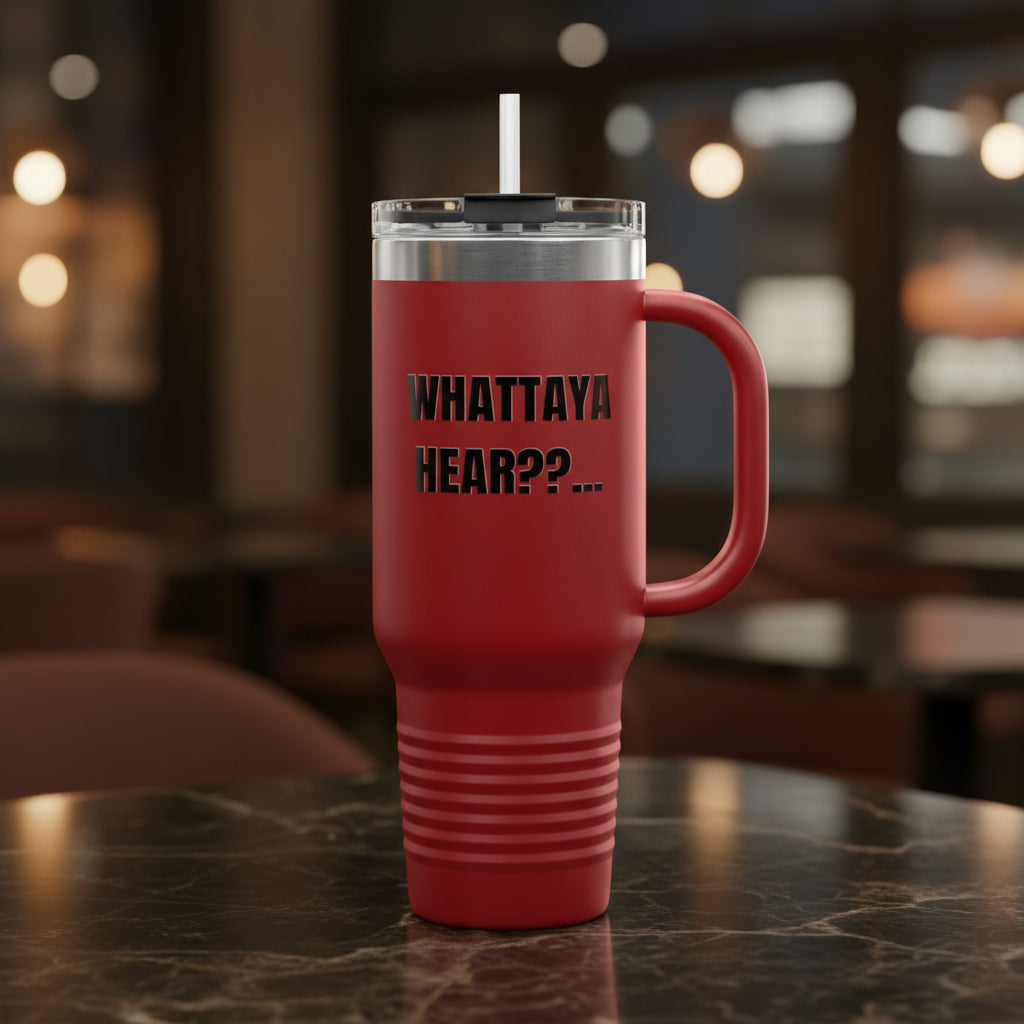 Termo “Whattaya Hear??...” – Colección Mafia & Drama