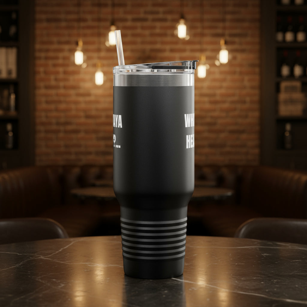 Termo “Whattaya Hear??...” – Colección Mafia & Drama