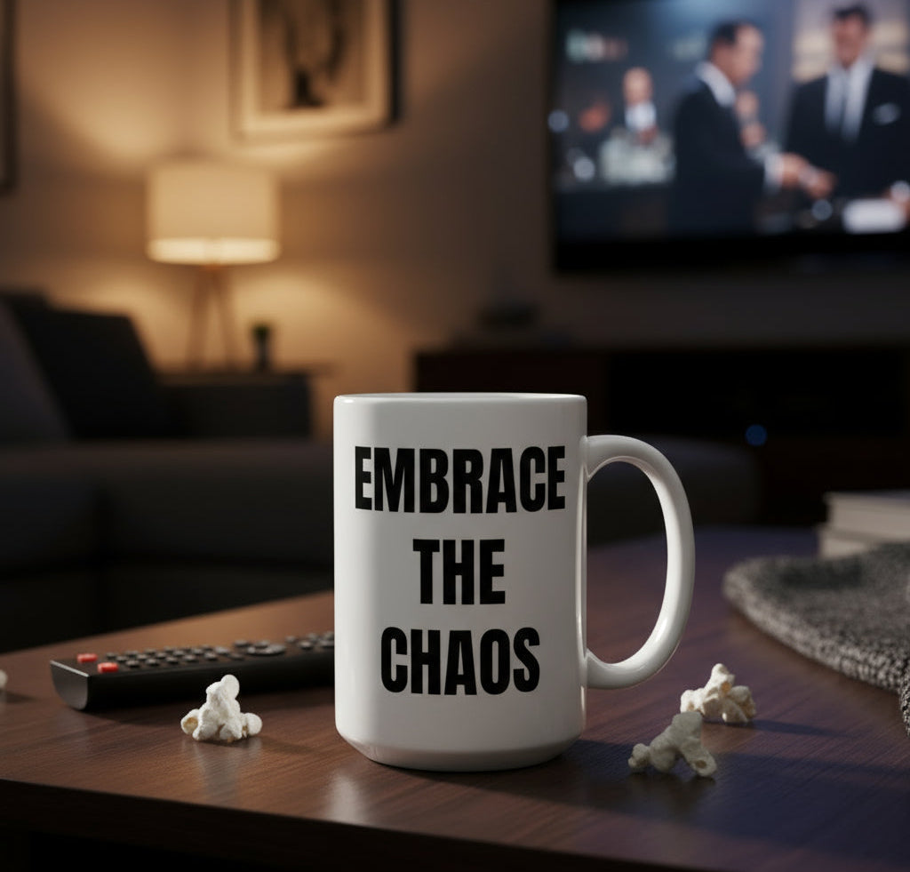 Taza "Embrace the chaos" - Colección Mafia & Drama