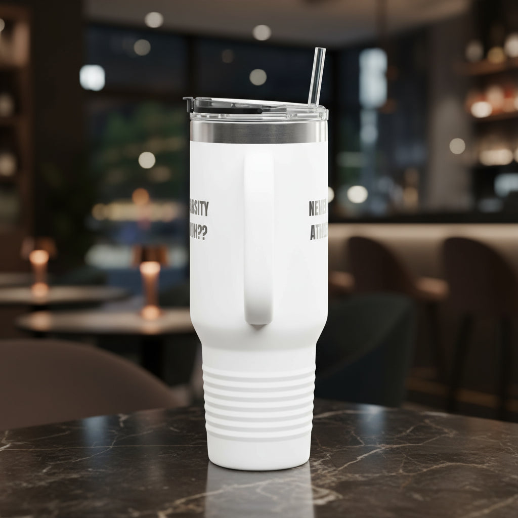 Termo “Never a Varsity Athlete, Huh?” – Colección Mafia & Drama