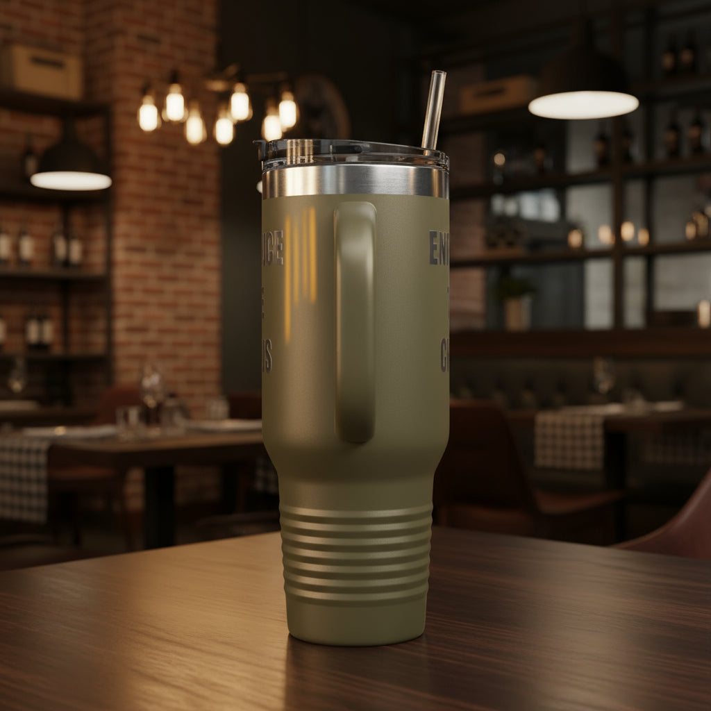 Termo “Embrace the Chaos” – Colección Mafia & Drama