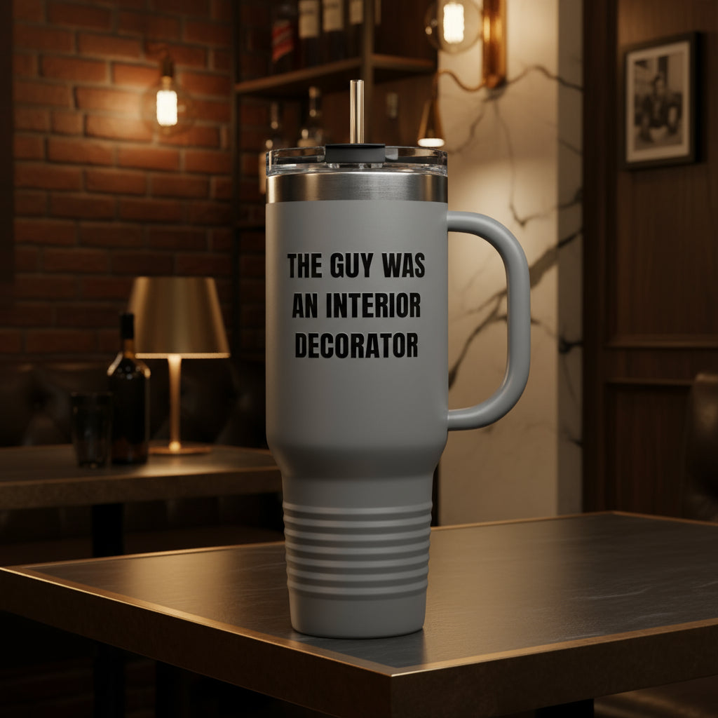 Termo “The Guy Was An Interior Decorator” – Colección Mafia & Drama