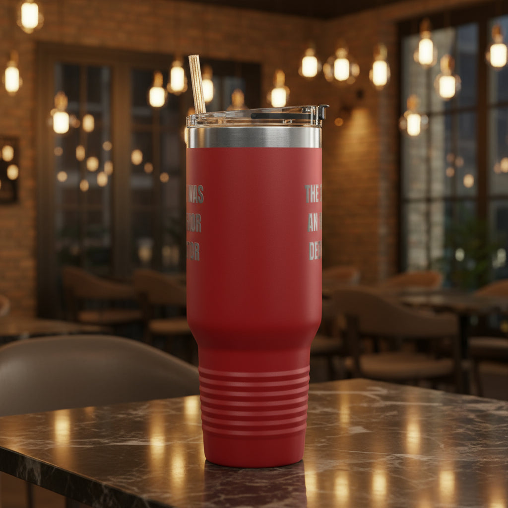 Termo “The Guy Was An Interior Decorator” – Colección Mafia & Drama