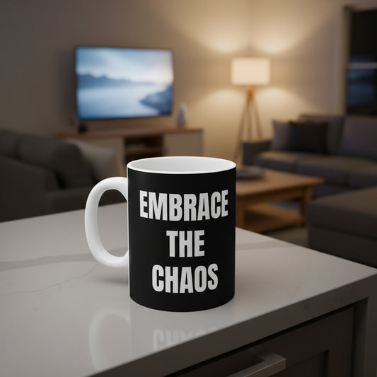 Taza "Embrace the chaos" - Colección Mafia & Drama