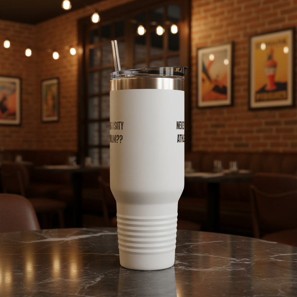 Termo “Never a Varsity Athlete, Huh?” – Colección Mafia & Drama