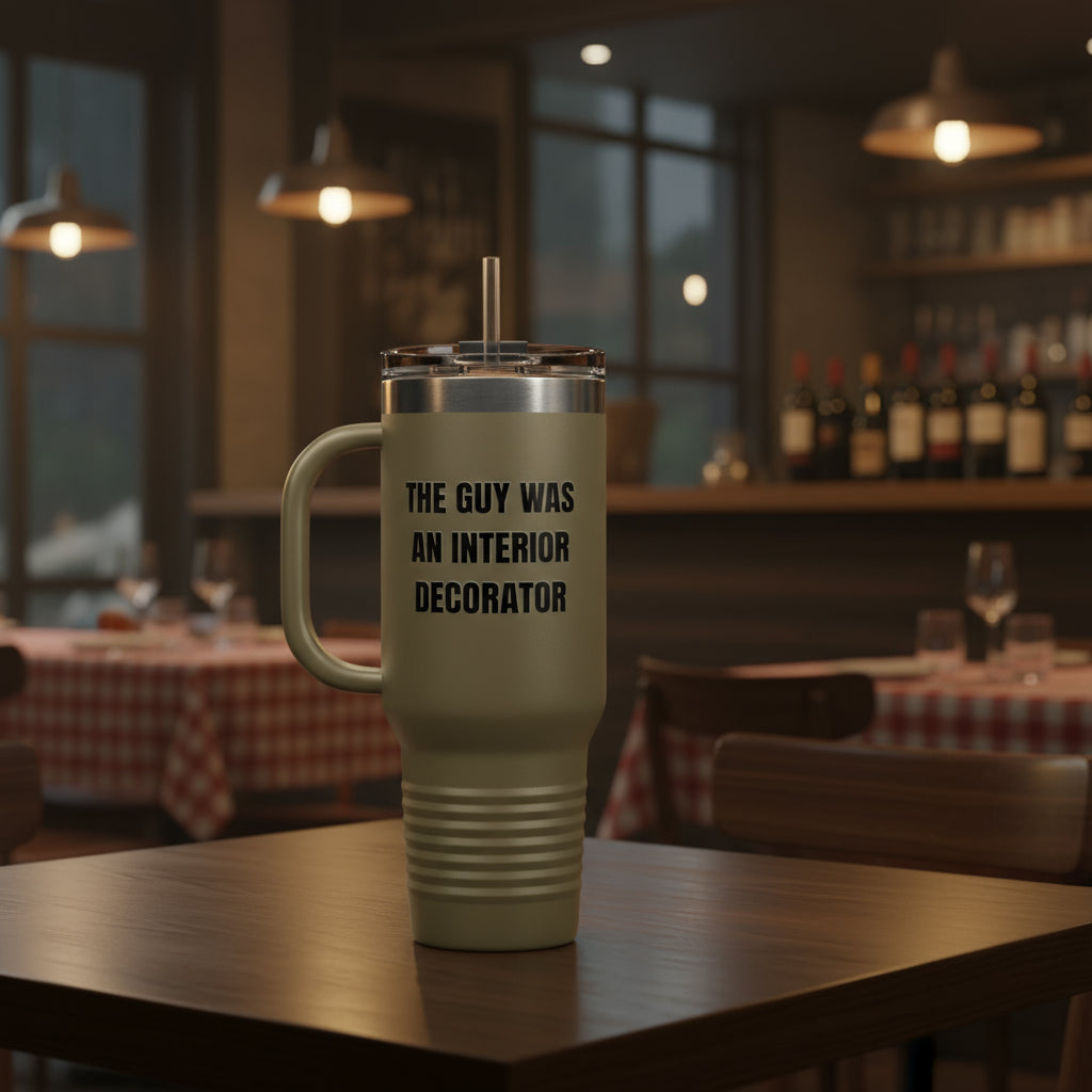 Termo “The Guy Was An Interior Decorator” – Colección Mafia & Drama