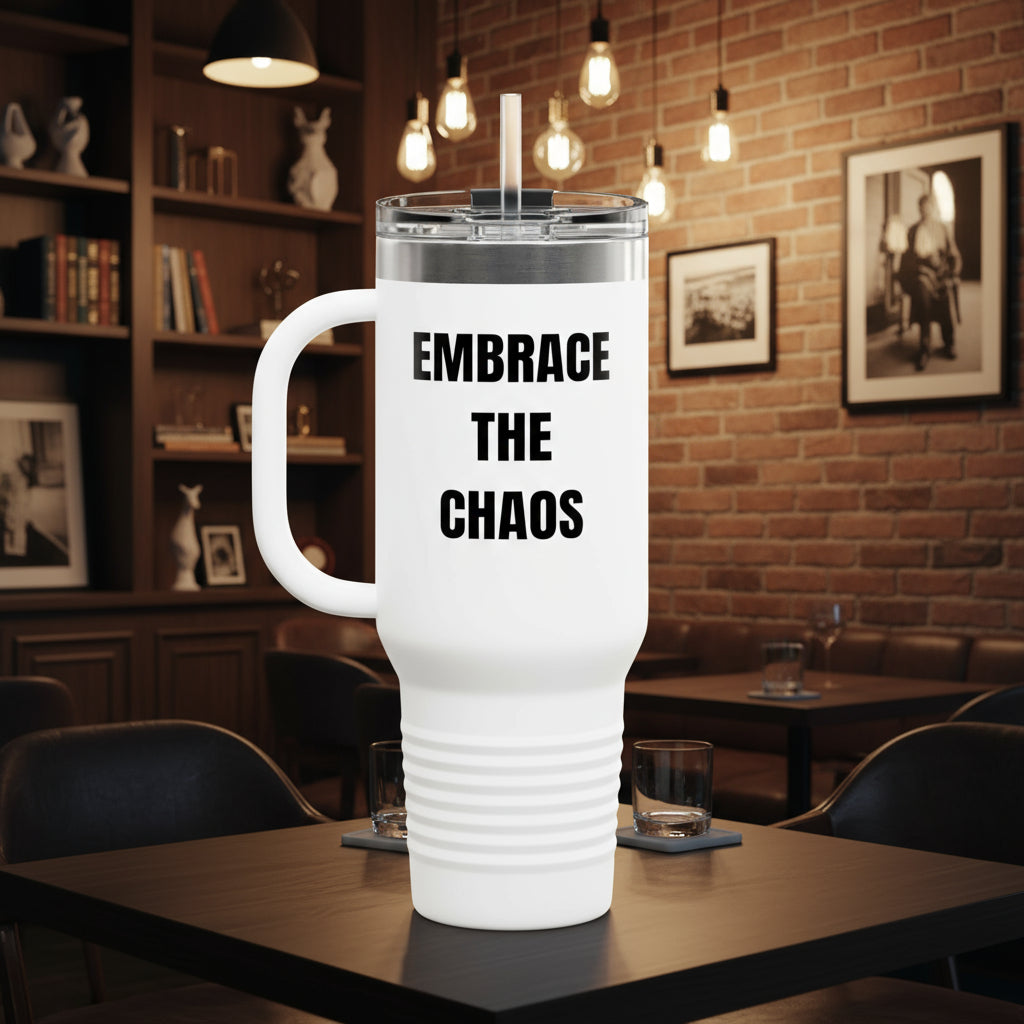 Termo “Embrace the Chaos” – Colección Mafia & Drama