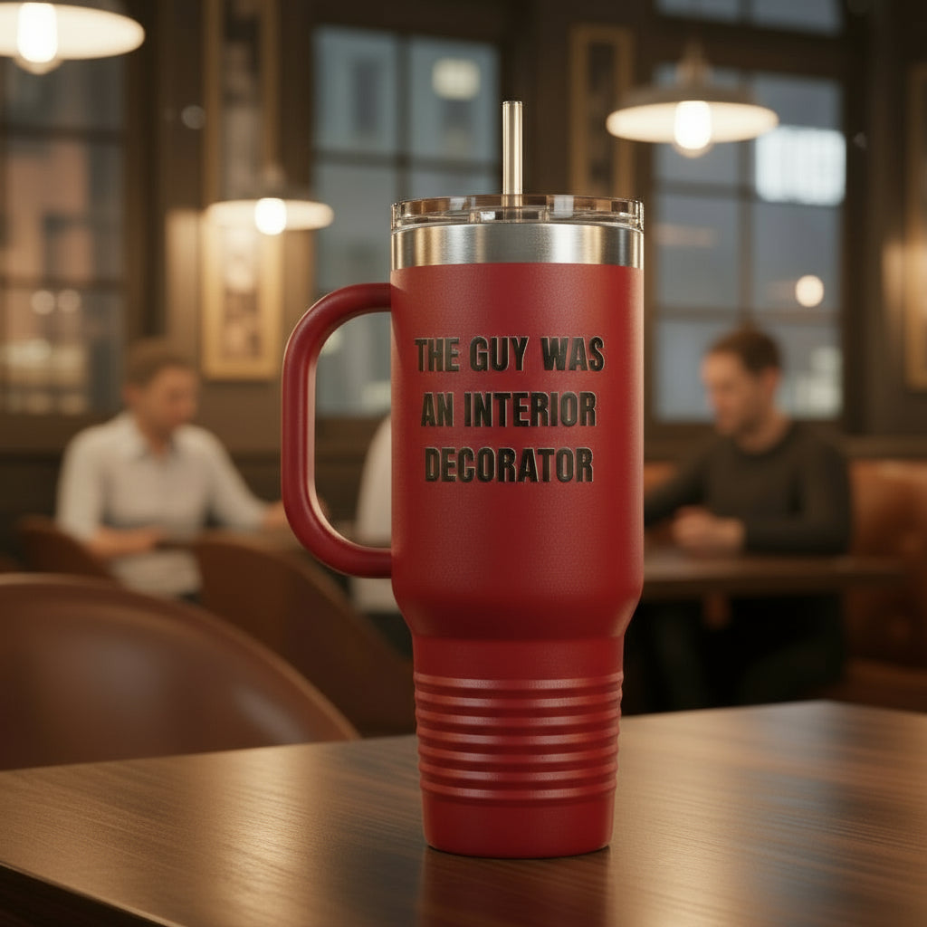 Termo “The Guy Was An Interior Decorator” – Colección Mafia & Drama