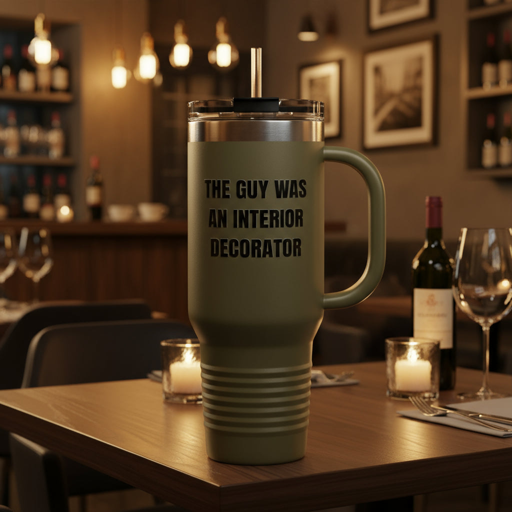 Termo “The Guy Was An Interior Decorator” – Colección Mafia & Drama