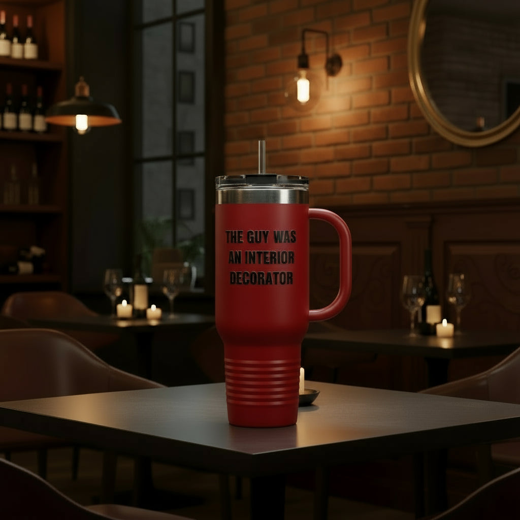 Termo “The Guy Was An Interior Decorator” – Colección Mafia & Drama