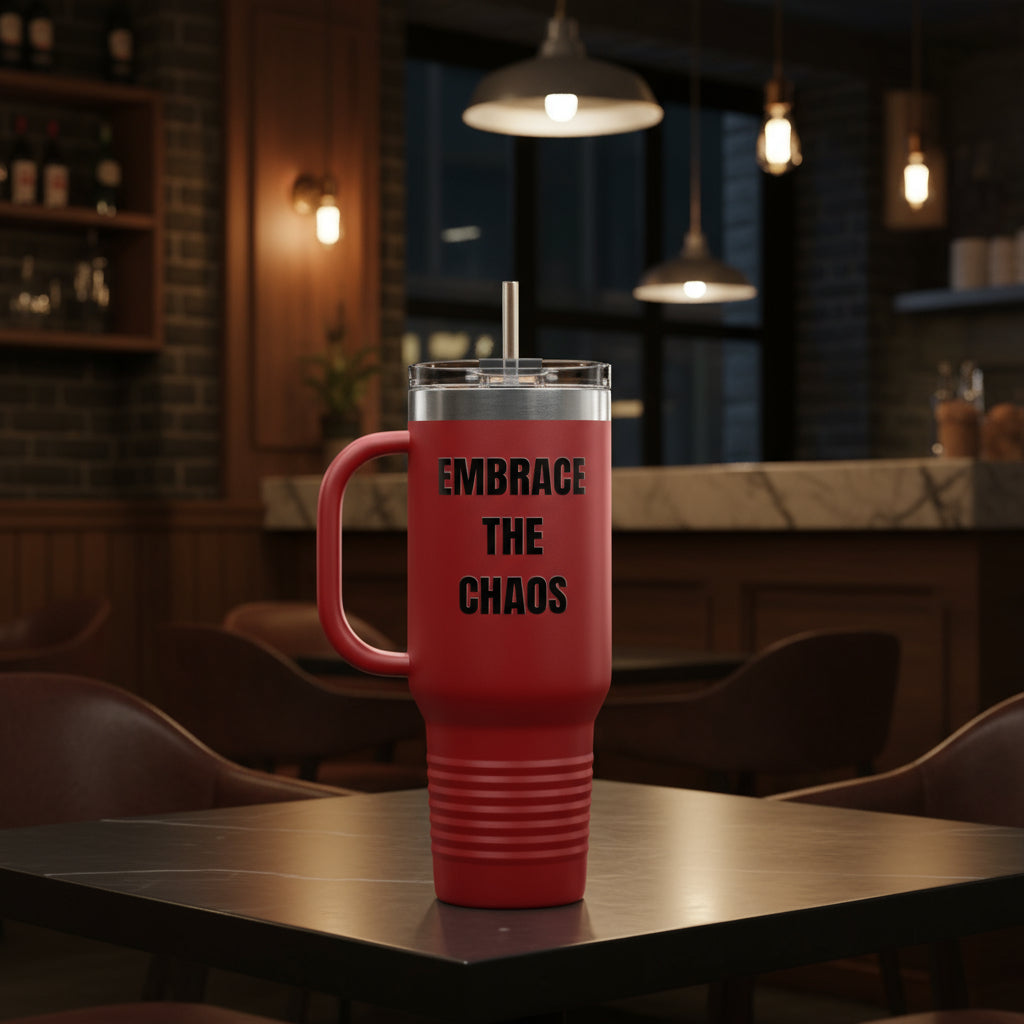 Termo “Embrace the Chaos” – Colección Mafia & Drama