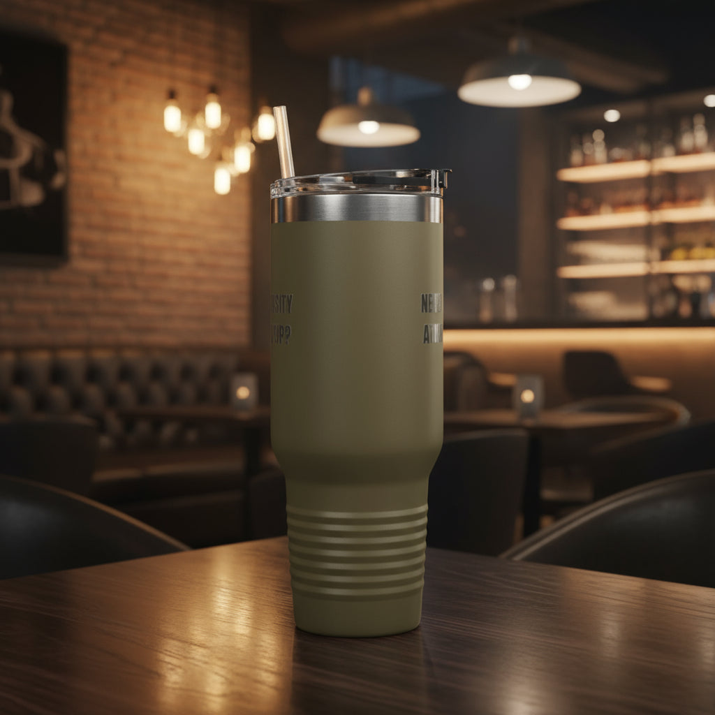 Termo “Never a Varsity Athlete, Huh?” – Colección Mafia & Drama