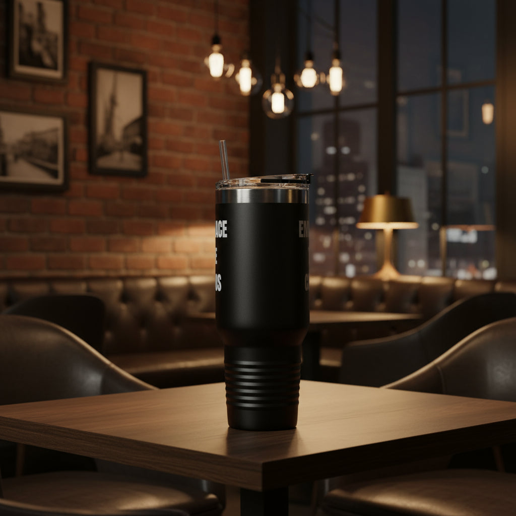 Termo “Embrace the Chaos” – Colección Mafia & Drama