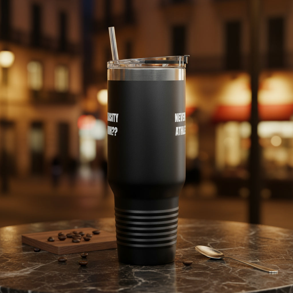 Termo “Never a Varsity Athlete, Huh?” – Colección Mafia & Drama