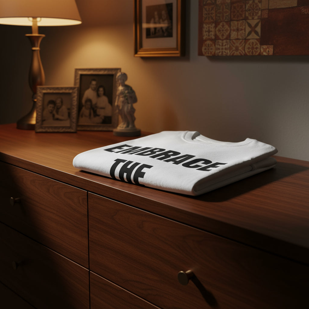 Camiseta “Embrace the Chaos” – Colección Mafia & Drama