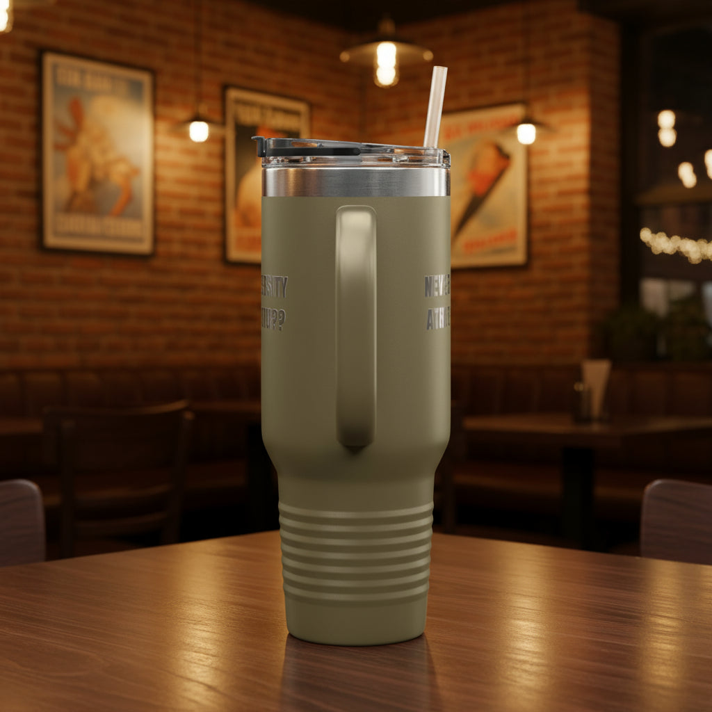 Termo “Never a Varsity Athlete, Huh?” – Colección Mafia & Drama