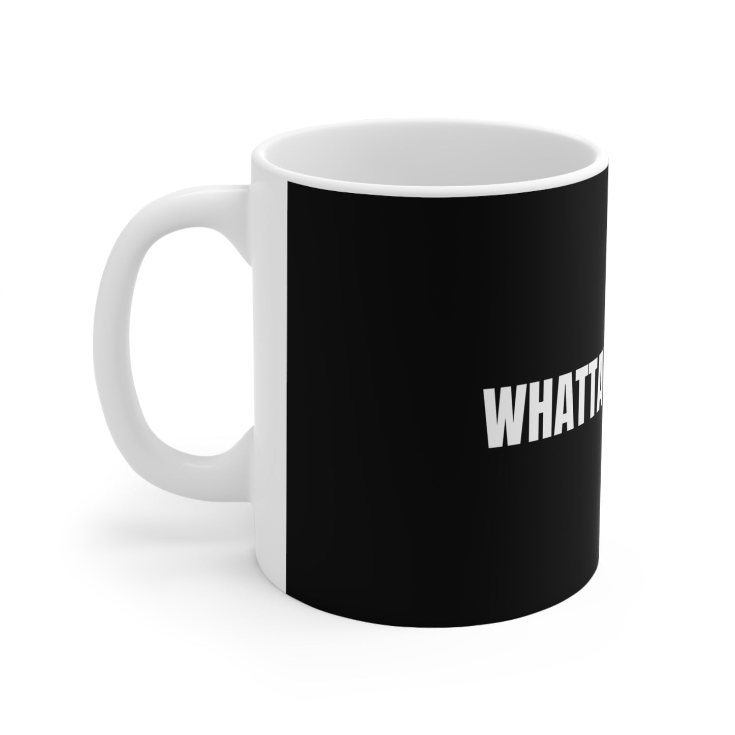 Taza “Whattaya Hear? Whattaya Say?” – Colección Mafia & Drama