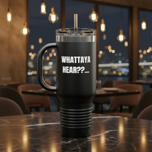 Termo “Whattaya Hear??...” – Colección Mafia & Drama