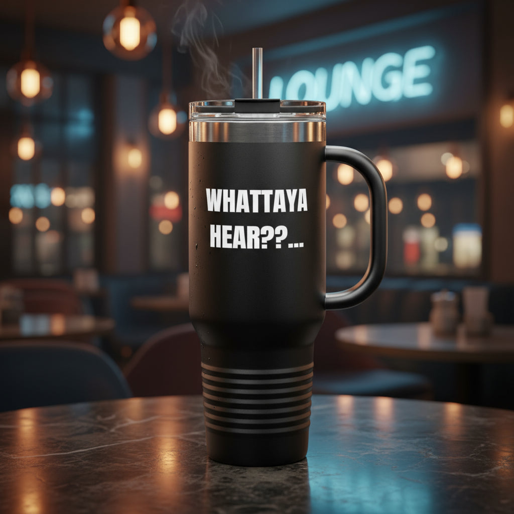 Termo “Whattaya Hear??...” – Colección Mafia & Drama