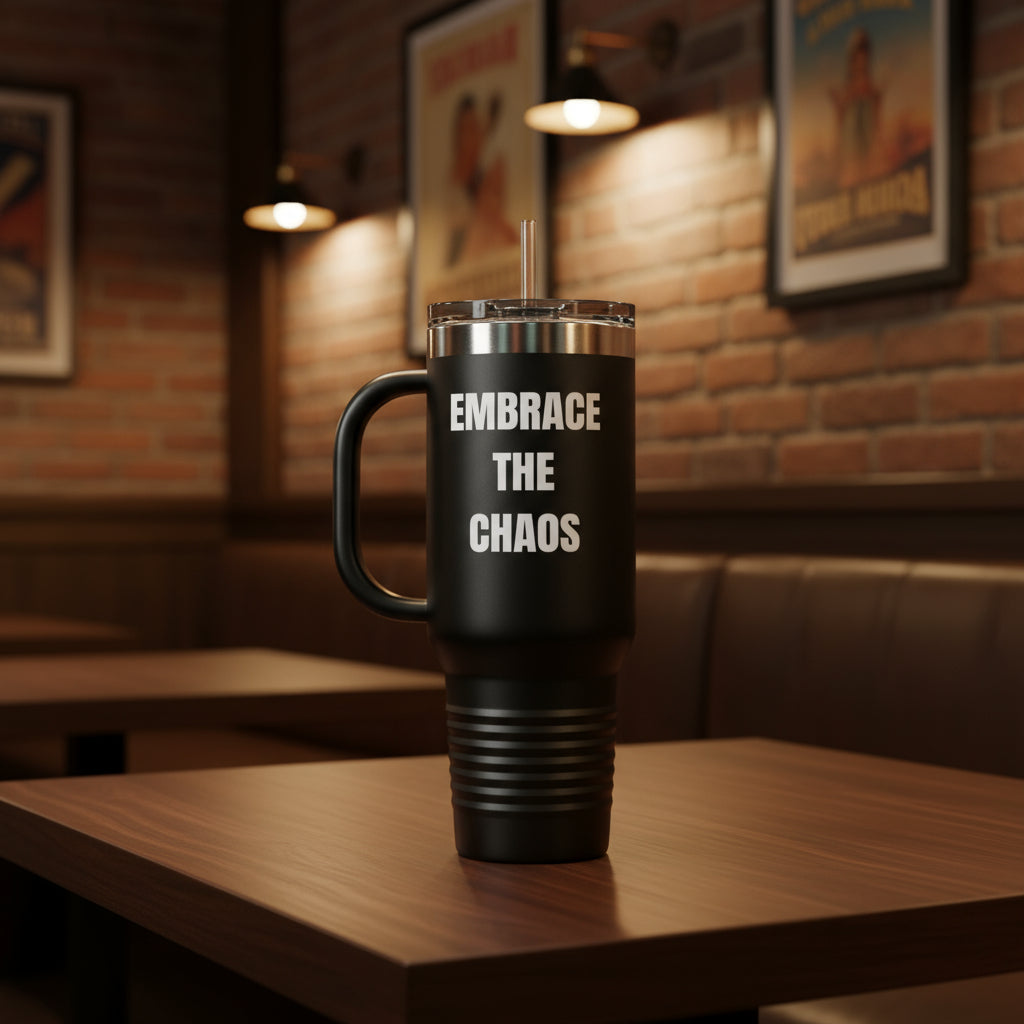 Termo “Embrace the Chaos” – Colección Mafia & Drama