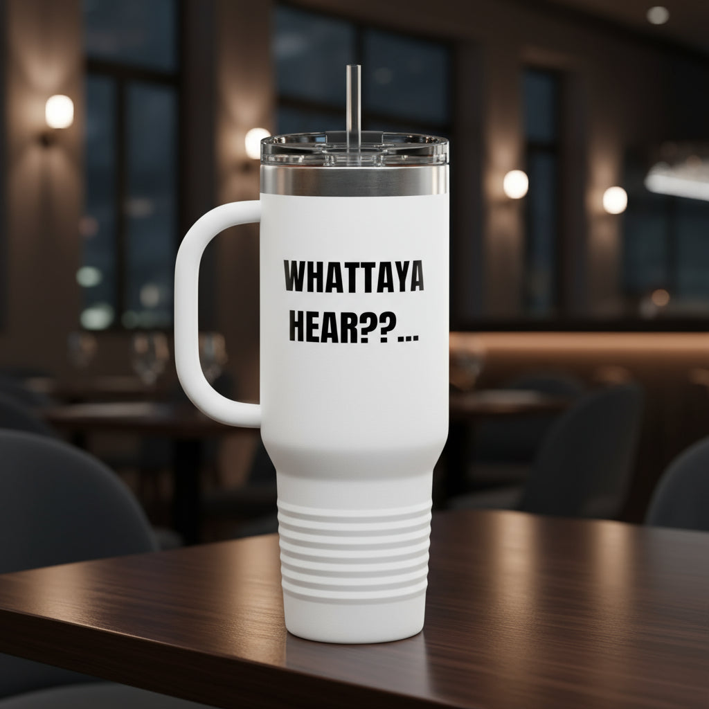 Termo “Whattaya Hear??...” – Colección Mafia & Drama